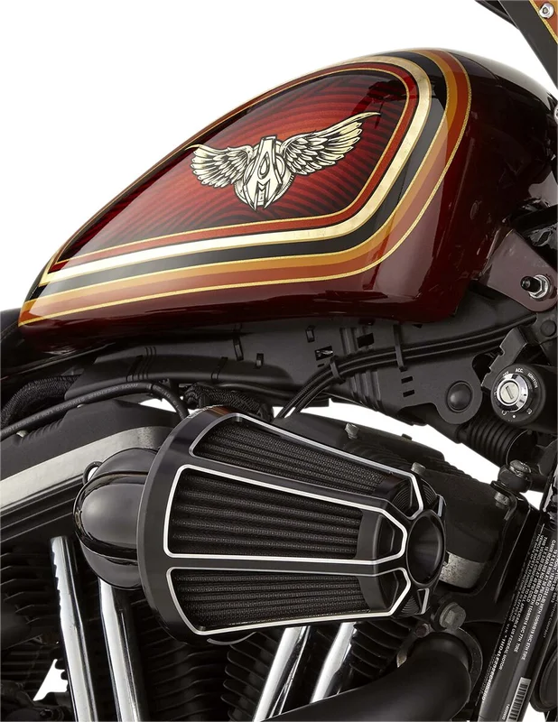 Arlen Ness AIR CLEANER - BEVELED - MSTR S