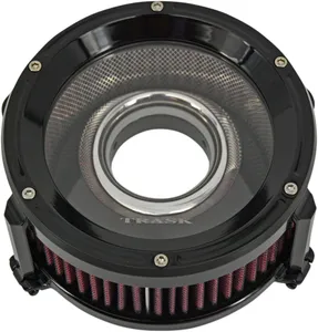 Trask Performance AIRCLEANER ASULT EFI BK