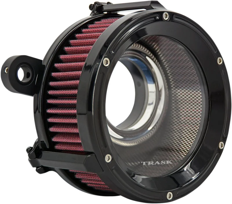 Trask Performance AIRCLEANER ASULT EFI BK