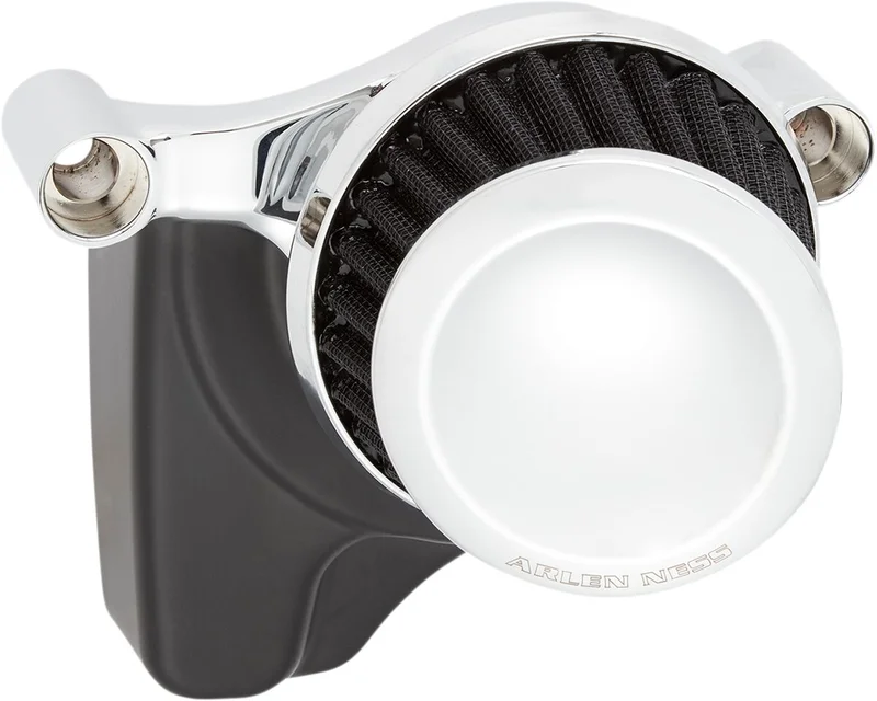 Arlen Ness Ness, M8 Mini 22° air cleaner kit. Chrome