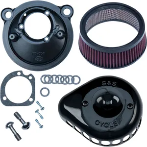 S&S AIR CLNR BLK MTD XL