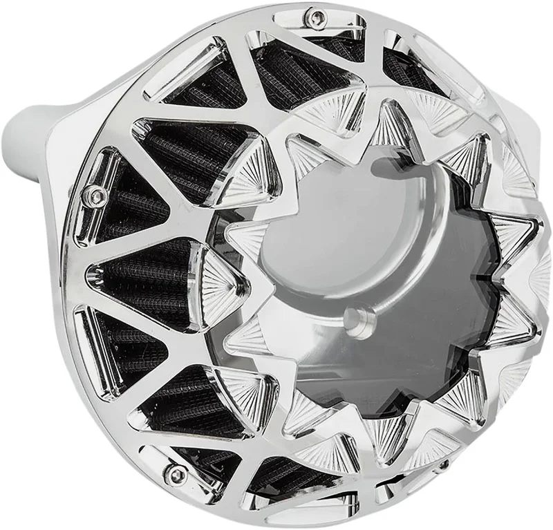 Arlen Ness Ness, CrossFire air cleaner kit. Chrome