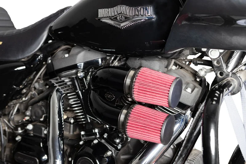 S&S Tuned induction air cleaner kit. Black