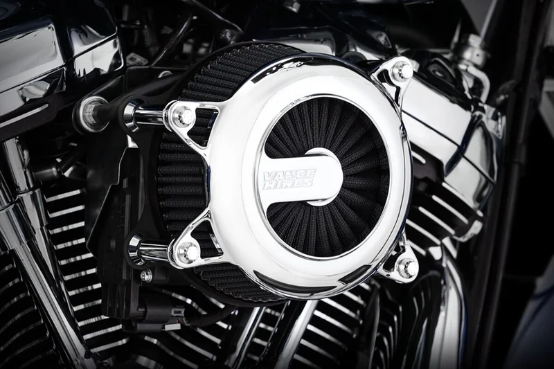 Vance & Hines AIR CLEANER RG CH.L-ST FL