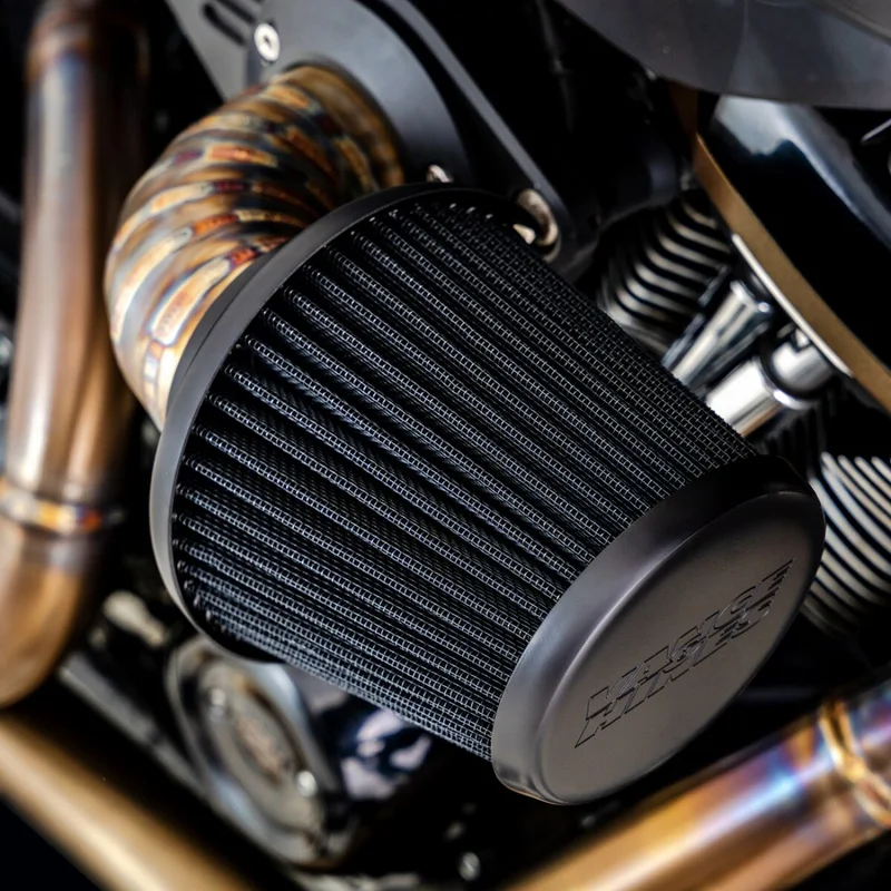 Vance & Hines & Hines, VO2 Falcon air intake. stainless