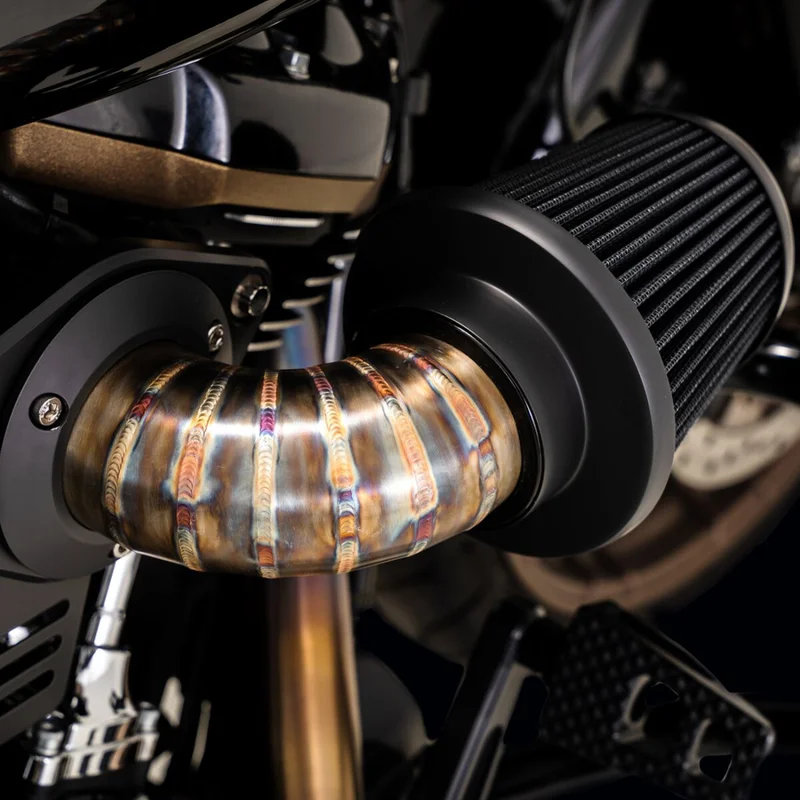 Vance & Hines & Hines, VO2 Falcon air intake. stainless