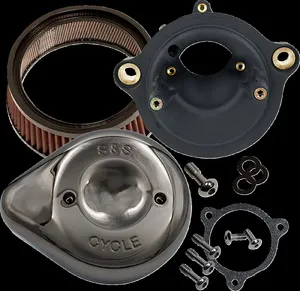 S&S Air Cleaner Kit w/Cover Stealt