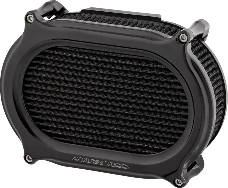 Arlen Ness AIR CLEANER - STAGE 2 OVAL - O