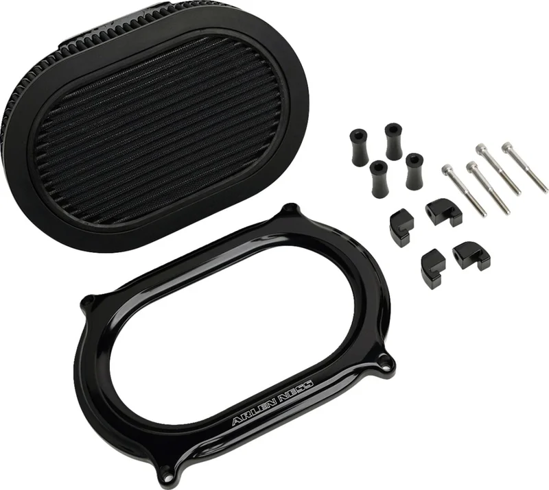 Arlen Ness AIR CLEANER - STAGE 2 OVAL - O