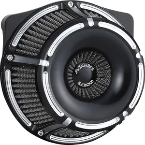 Arlen Ness AIR CLEANER - SLOT TRACK INVER