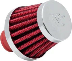 K&N VENT FILTER RED