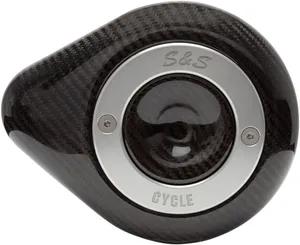 S&S COVER AC CARBON T/DRP