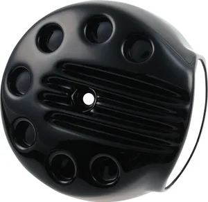 Cult-Werk Air Filter Cover "Slotted"<br><ul><li>The cover is designed to fit exactly on the original air filter</li><li>100% accurately fitting ABS plastic part</li><li>No adjustment work necessary</li><li>Features a Slotted design.</li><li>All bores and milled holes are milled on the most modern 5-axis CNC machining centres</li><li>Availabele in Paintable and Gloss Black</li><li>ABS Plastic</li></ul><br>Glossy black (does not have to be painted, remove the protective film and the cover shines in the original Harley-Davidson ® black.)