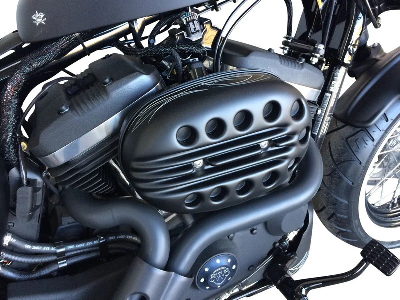 Cult-Werk Air cleaner cover. Slotted