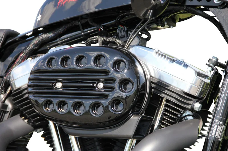Cult-Werk Air cleaner cover. Slotted