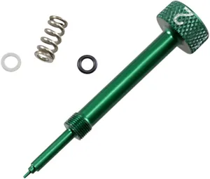 MOOSE OFFROAD HARD-PARTS FUEL MIXTURE SCREW GREEN