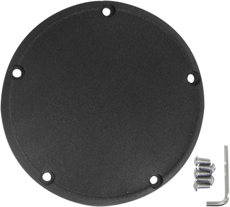 Drag Specialties COVER DERBY WRINKLE BLACK