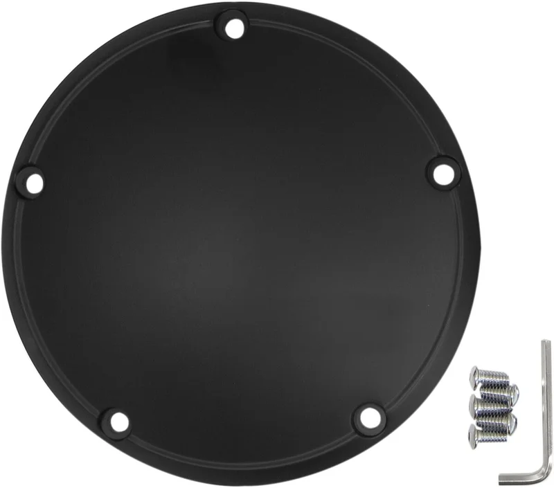 Drag Specialties COVER DERBY SATIN BLACK