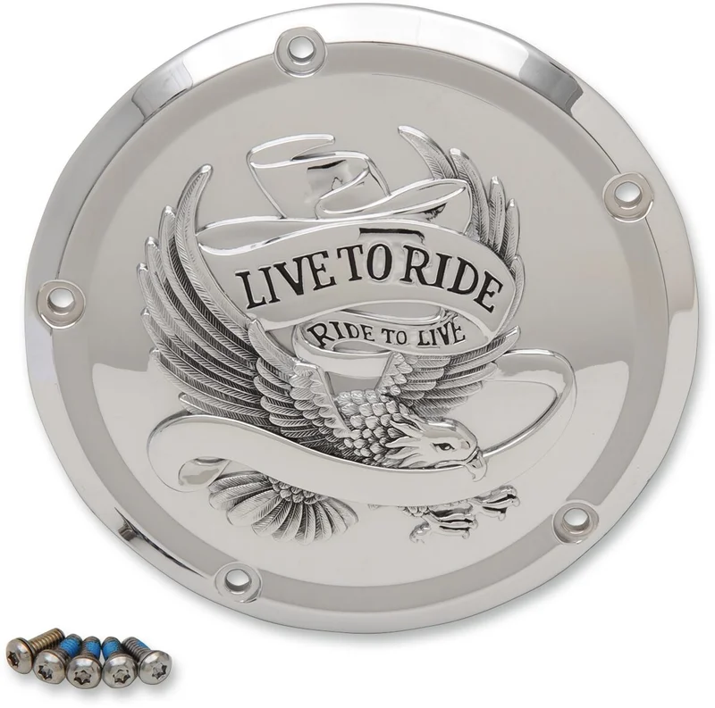 Drag Specialties COVER DRBY LTR 16-22 CHR