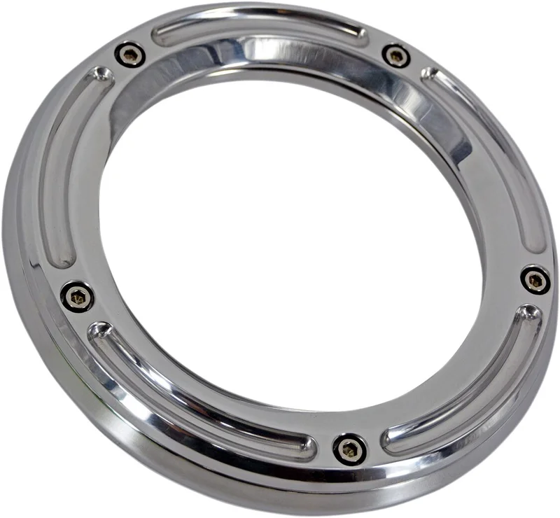 Trask Performance Assault series derby cover. Chrome