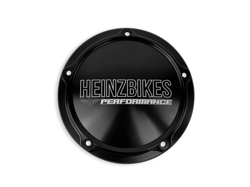 HeinzBikes DERBY COVER TWIN CAM BLACK