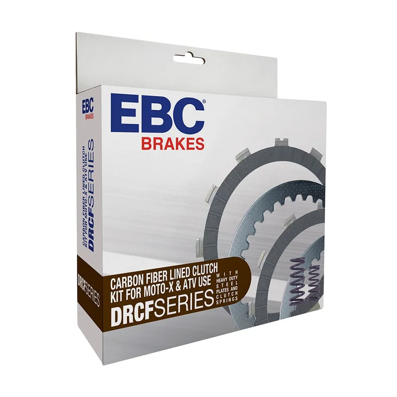 EBC CLUTCH KIT COMPLETE DRCF SERIES OFFROAD/ATV CARBON FIBER