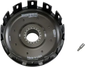 HINSON RACING CLUTCH BASKET BILLETPROOF W/ KICKSTARTER GEAR & CUSHIONS HONDA