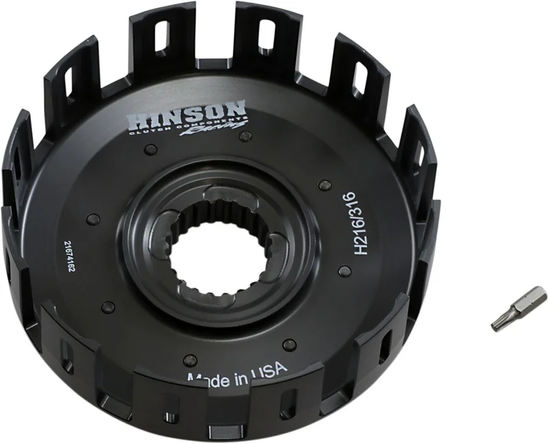 HINSON RACING CLUTCH BASKET WITH CUSHIONS BILLETPROOF YAMAHA