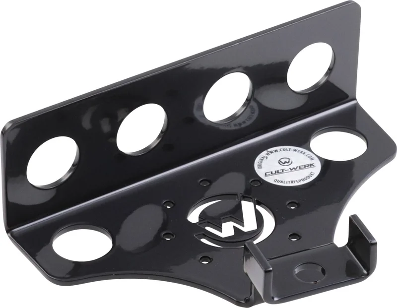 Cult-Werk Upper belt guard short, black - 60367-04A