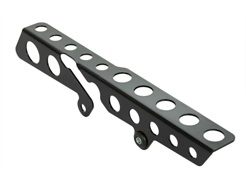 Rick's Motorcycles Motorcycles, belt guard Round holes. Gloss black