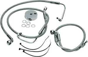 Drag Specialties FRT BRAKE LINE 00-07 FLHR