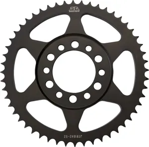 JT SPROCKETS JTR1842.52 REAR REPLACEMENT SPROCKET 52 TEETH 428 PITCH NATURAL STEEL