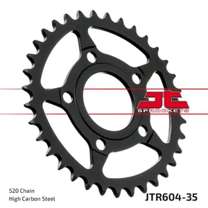 JT SPROCKETS JTR604.35 REAR REPLACEMENT SPROCKET 35 TEETH 520 PITCH NATURAL STEEL