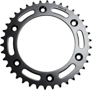 JT SPROCKETS JTR210.38 REAR REPLACEMENT SPROCKET 38 TEETH 520 PITCH NATURAL C49 HIGH CARBON STEEL