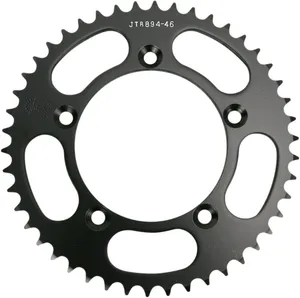 JT SPROCKETS JTR894.46 REAR REPLACEMENT SPROCKET 46 TEETH 420 PITCH NATURAL C49 HIGH CARBON STEEL