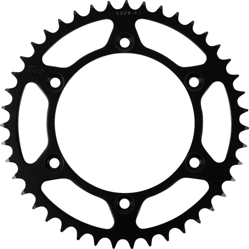 JT SPROCKETS JTR808.43 REAR REPLACEMENT SPROCKET 43 TEETH 520 PITCH NATURAL C49 HIGH CARBON STEEL
