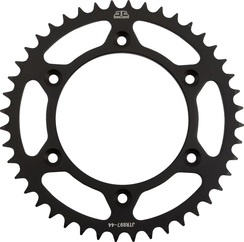 JT SPROCKETS JTR897.44 REAR REPLACEMENT SPROCKET 44 TEETH 520 PITCH NATURAL C49 HIGH CARBON STEEL