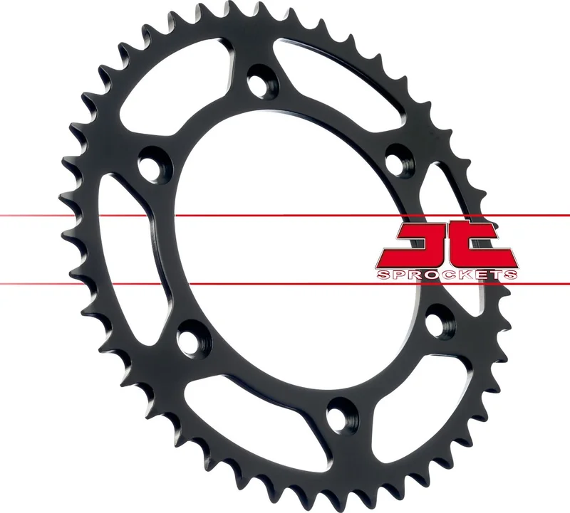 JT SPROCKETS JTR897.44 REAR REPLACEMENT SPROCKET 44 TEETH 520 PITCH NATURAL C49 HIGH CARBON STEEL