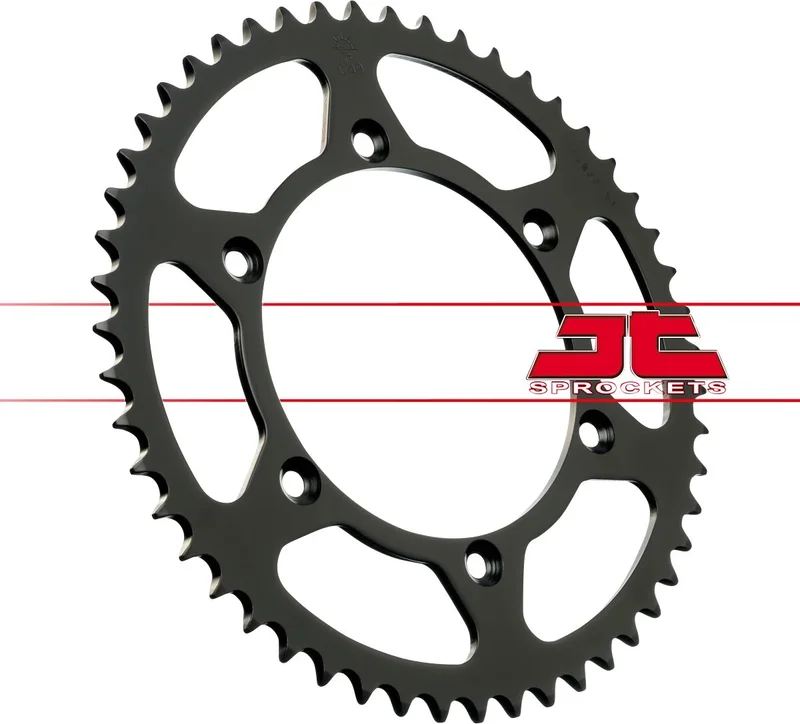JT SPROCKETS JTR822.51 REAR REPLACEMENT SPROCKET 51 TEETH 520 PITCH NATURAL C49 HIGH CARBON STEEL