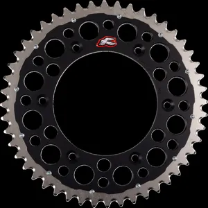 RENTHAL SPROCKET R 520 48T BK SC TWIN