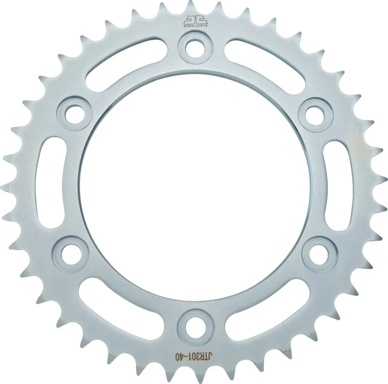 JT SPROCKETS JTR301.40 REAR REPLACEMENT SPROCKET 40 TEETH 520 PITCH NATURAL C49 HIGH CARBON STEEL