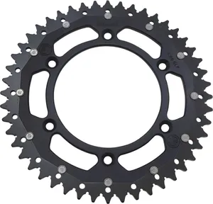 MOOSE OFFROAD HARD-PARTS REAR SPROCKET / 48 TEETH / 520 PITCH / BLACK/NATURAL / ALUMINIUM/STEEL
