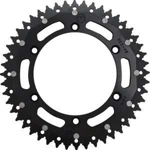 MOOSE OFFROAD HARD-PARTS REAR SPROCKET / 48 TEETH / 520 PITCH / BLACK/NATURAL / ALUMINIUM/STEEL