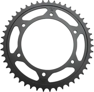 JT SPROCKETS JTR5.47ZBK REAR REPLACEMENT SPROCKET 47 TEETH 520 PITCH BLACK C49 HIGH CARBON STEEL
