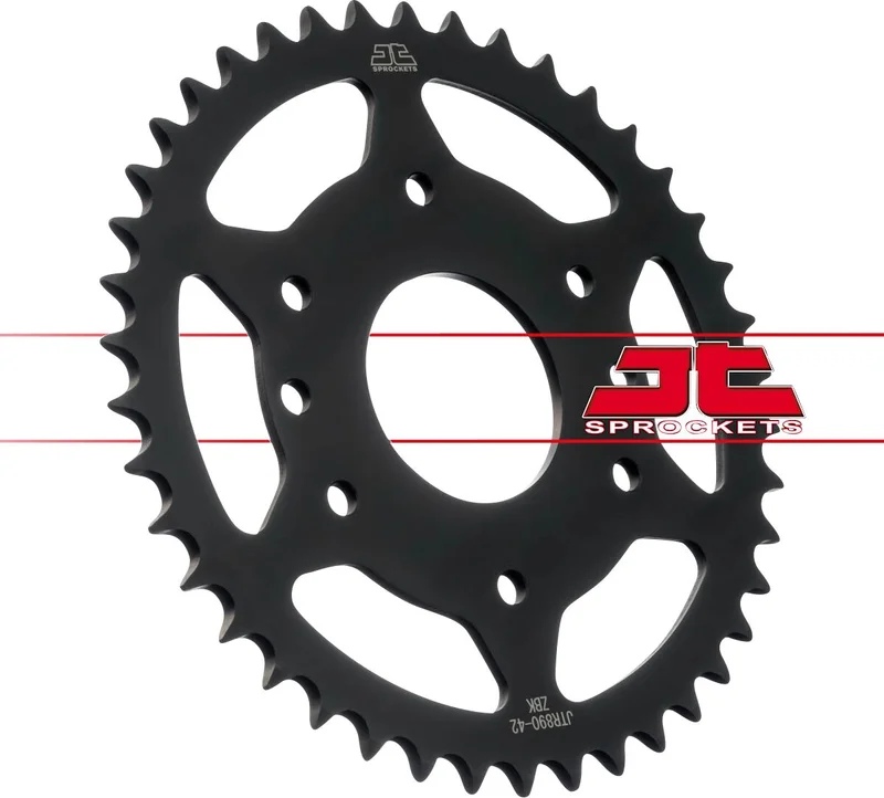 JT SPROCKETS JTR890.42ZBK REAR REPLACEMENT SPROCKET 42 TEETH 520 PITCH