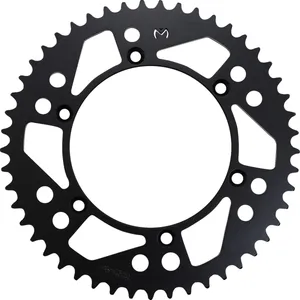 MOOSE OFFROAD HARD-PARTS REAR SPROCKET / 49 TEETH / 520 PITCH / BLACK / STEEL