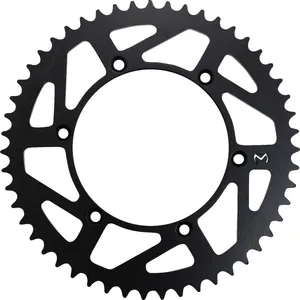 MOOSE OFFROAD HARD-PARTS REAR SPROCKET / 51 TEETH / 520 PITCH / BLACK / STEEL