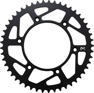 MOOSE OFFROAD HARD-PARTS REAR SPROCKET / 49 TEETH / 520 PITCH / BLACK / STEEL