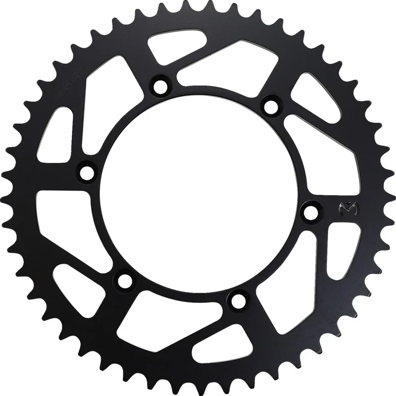 Moose Offroad REAR SPROCKET / 49 TEETH / 520 PITCH / BLACK / STEEL