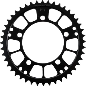 MOOSE OFFROAD HARD-PARTS REAR SPROCKET / 44 TEETH / 525 PITCH / BLACK / STEEL